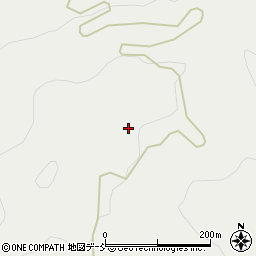 福島県大沼郡金山町中川高畑周辺の地図