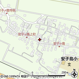 安子ケ島郵便局周辺の地図