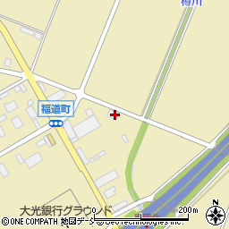 新潟県長岡市福道町809周辺の地図