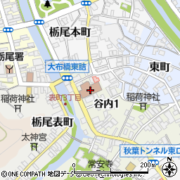 栃尾郵便局　荷物集荷周辺の地図
