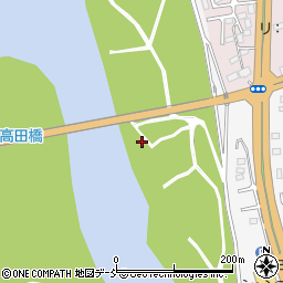 高田橋周辺の地図
