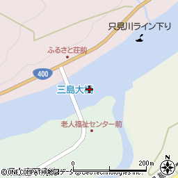 三島大橋周辺の地図
