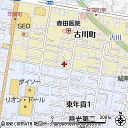 福島県会津若松市古川町4-62周辺の地図