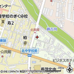 長岡東蔵王住宅１号棟周辺の地図