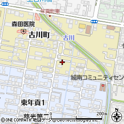 福島県会津若松市古川町7-7周辺の地図