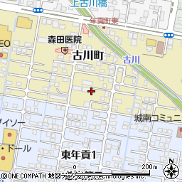 福島県会津若松市古川町6周辺の地図