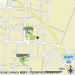 新潟県長岡市福道町670周辺の地図