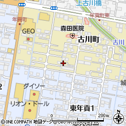 福島県会津若松市古川町4-57周辺の地図