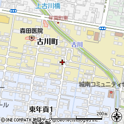 福島県会津若松市古川町6-15周辺の地図