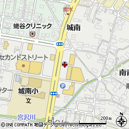 ホームセンターカンセキ会津若松店駐車場周辺の地図