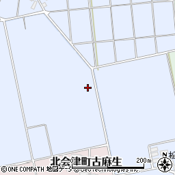 福島県会津若松市北会津町西麻生領下周辺の地図