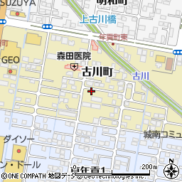 福島県会津若松市古川町6-3周辺の地図