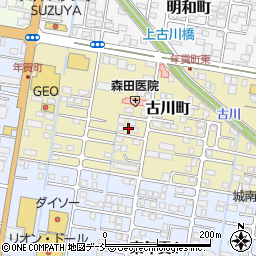 福島県会津若松市古川町4-39周辺の地図