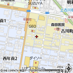 福島県会津若松市古川町2-41周辺の地図