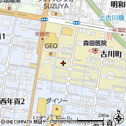 福島県会津若松市古川町2周辺の地図