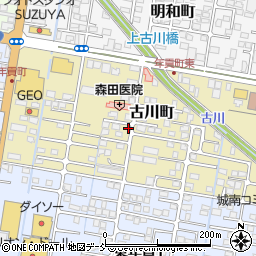 福島県会津若松市古川町4-34周辺の地図