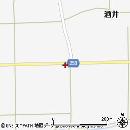 福島県浪江町（双葉郡）酒井（蔵後）周辺の地図