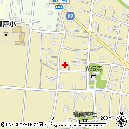 新潟県長岡市福道町526周辺の地図