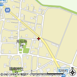 新潟県長岡市福道町293周辺の地図