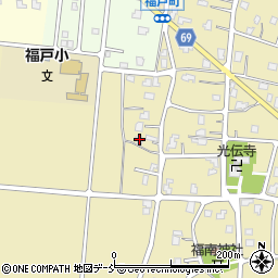 新潟県長岡市福道町377周辺の地図