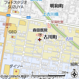福島県会津若松市古川町4周辺の地図