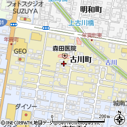 福島県会津若松市古川町4周辺の地図