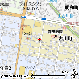 福島県会津若松市古川町2-25周辺の地図