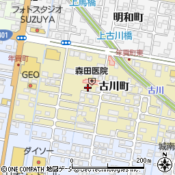 福島県会津若松市古川町4-27周辺の地図