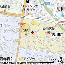 福島県会津若松市古川町2-19周辺の地図