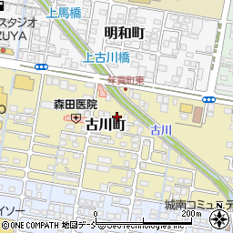 福島県会津若松市古川町5周辺の地図