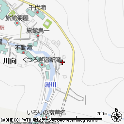 福島県会津若松市東山町大字湯本村東周辺の地図