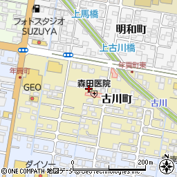 福島県会津若松市古川町4-15周辺の地図