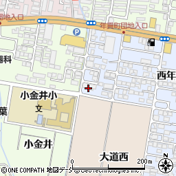 株式会社建設マネジメント北陸会　津若松営業所周辺の地図