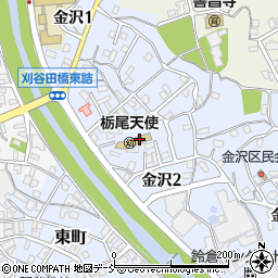 聖母学園栃尾天使幼稚園周辺の地図
