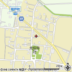 新潟県長岡市福道町640周辺の地図