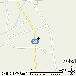 福島県会津美里町（大沼郡）八木沢（大門）周辺の地図