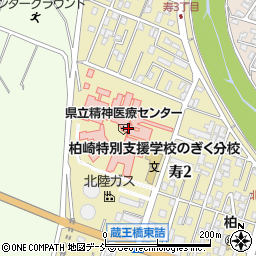 新潟県立精神医療センター周辺の地図