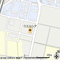 ウエルシア長岡稲葉町店周辺の地図