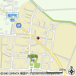 新潟県長岡市福道町635周辺の地図