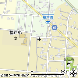 新潟県長岡市福道町361周辺の地図