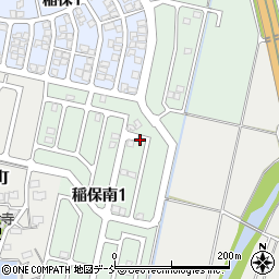 新潟県長岡市稲保南周辺の地図