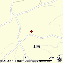 福島県田村市船引町北鹿又上南周辺の地図