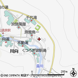 新瀧寮周辺の地図