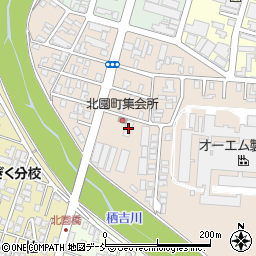 物理計測コンサルタント長岡支店北園分室周辺の地図