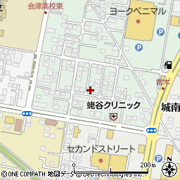 会津オフセット印刷周辺の地図