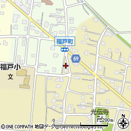 新潟県長岡市福道町356周辺の地図