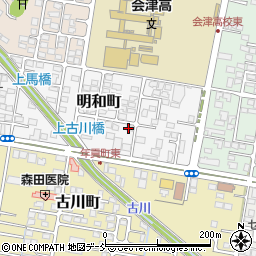 会津文化学院周辺の地図