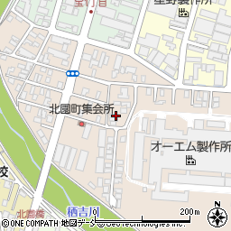 新潟県長岡市北園町2-54周辺の地図