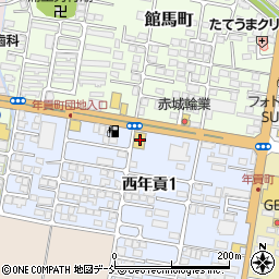 かっぱ寿司 会津若松南店周辺の地図