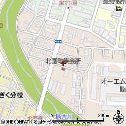 新潟県長岡市北園町7-6周辺の地図